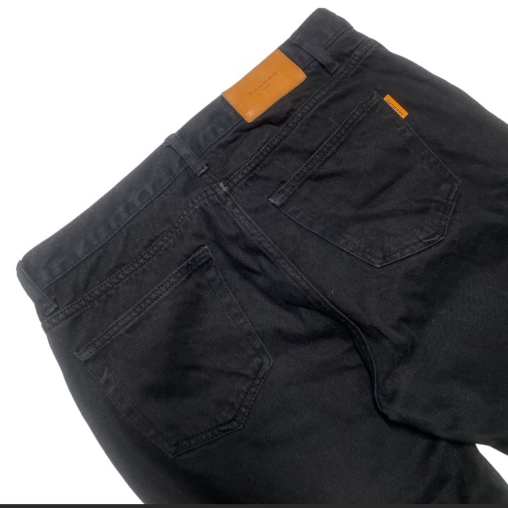 Sandro Paris Etroit Men’s Black Slim Jeans - Picture 11 of 13